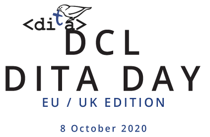 Logo for DCL DITA Day 2020