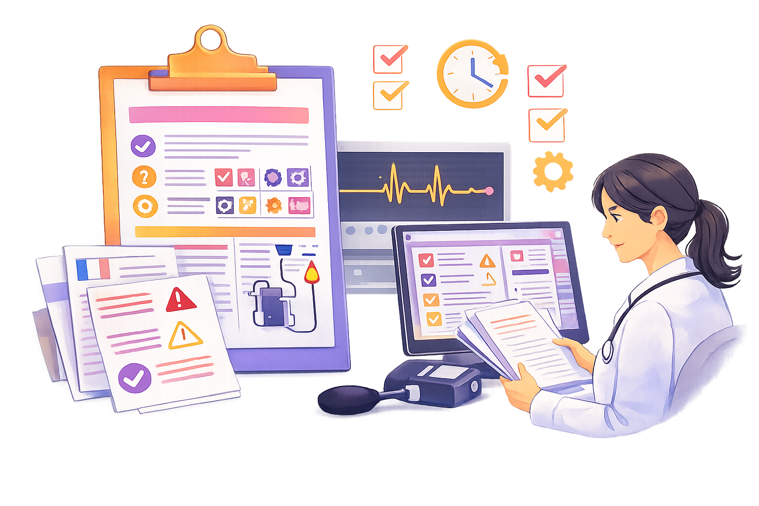 Structured content for medical device documentation and regulatory compliance